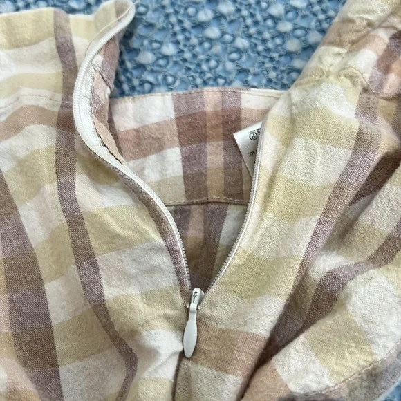 Free People plaid flared pants Size 8 - Picture 7 of 9